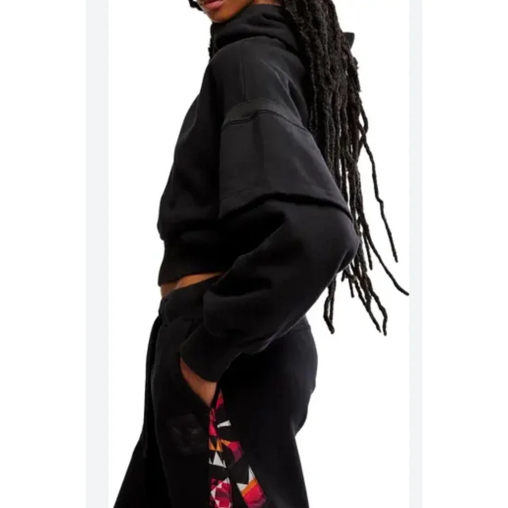 NWT‎ FREE PEOPLE | FP Movement Snow Flow Hoodie, Sz XS